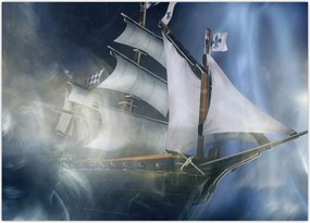 Tablou - Corabia fantomelor (70x50 cm)