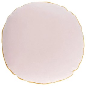 Față de pernă din bumbac pentru copii Kave Home Fresia, ø 45 cm, roz
