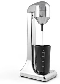 Mixer frappe Oliver Voltz OV51163D, 100W, 2 viteze, Metal, Crom/Negru