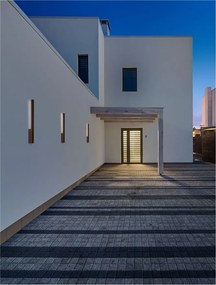 Aplica LED iluminat ambiental exterior IP65 ISOS corten