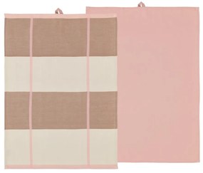 Prosoape de vase 2 buc. din bumbac 50x70 cm Blocks – Södahl