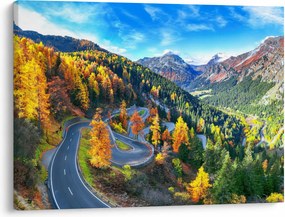 Tablou - Trecătoarea Malay Pass (70x50 cm)