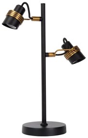 Lampă de masă Lucide 34544/02/30 TUNDRAN 2xGU10/5W/230V negru