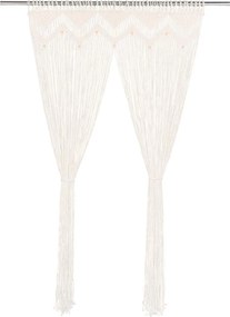 vidaXL Perdea macrame, 140 x 240 cm, bumbac