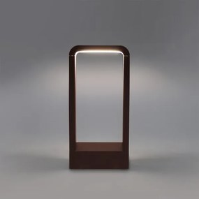 Brilagi - Lampă LED de exterior BARI, 7W, 230V, 3000/4000/6000K, maro, IP54, 30 cm