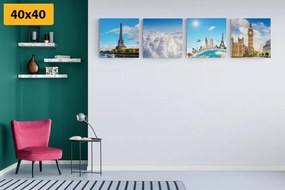 Set tablouri monumente celebre ale lumii