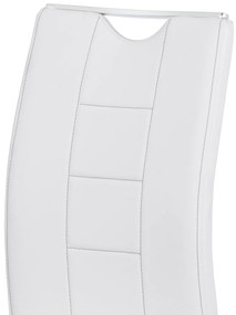 Scaun sufragerie Darren-411 WT (alb). 1120446