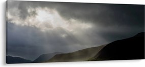 Tablou cu furtuna în apropiere (120x50 cm)