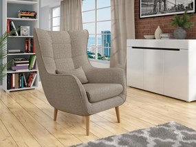 Fotoliu cu urechi Flerance (maro) . Promo -16%. 1103807