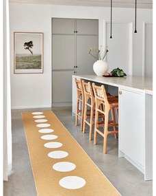 Covor pentru exterior și interior galben ocru 70x90 cm Vera Ochre – Pappelina