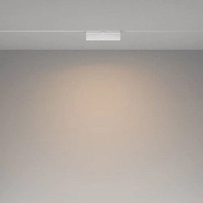 Spot LED SMART ajustabil, accesoriu pentru sina magnetica Exility, Basis Rot alb