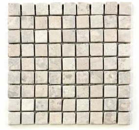 Mozaic din marmură Garth - gresie crem 1 m2