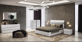 Comodă lemn masiv Alba Dream, 166,5 × 49 × 78 cm