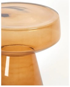 Măsuță auxiliară rotundă din sticlă ø 37 cm Dakwa – Light &amp; Living