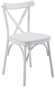 Set mobilier sufragerie Duvasa 6 (alb + stejar) (pentru 2 persoane). 1093757