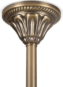 BRILAGI - Lustră pe tijă DAHLIA 3xE27/40W/230V Ø 37 cm, alamă