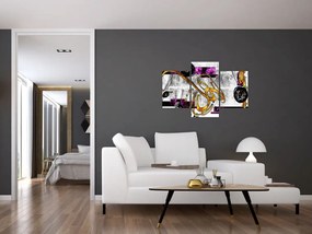 Tablou abstracției (90x60 cm)