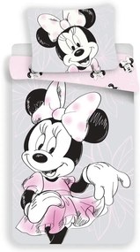 Disney Minnie Beautiful set de lenjerie de pat 140×200cm, 70×90 cm
