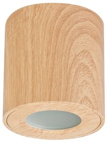 Spot pentru baie Brilagi MIA 1xGU10/30W/230V 84x80 mm decor stejar IP44