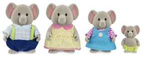 Set de figurine Li'l Woodzeez OLIPHANT familie de elefanți