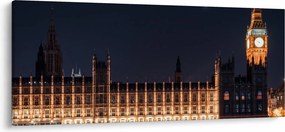 Tablou cu Big Ben din Londra (120x50 cm)