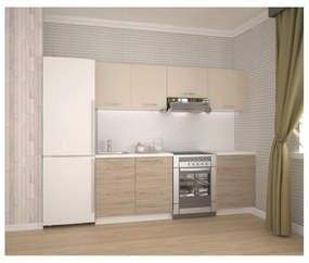 Set Mobila Bucatarie KATIA 220m Bej/San Marino