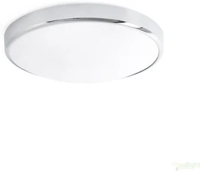 Plafonier cromat modern baie cu protectie IP44 diam. 37cm, KAO LED 63399
