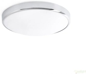 Plafonier cromat modern baie cu protectie IP44 diam. 37cm, KAO LED 63399