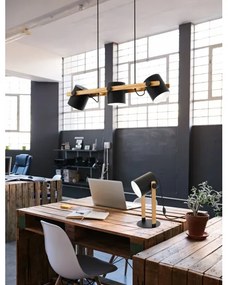 Eglo 43517 - Lustră suspendată pe cablu HORNWOOD 3xE27/60W/230V