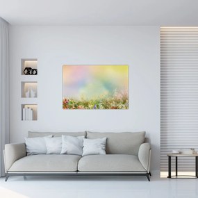 Tablou - Pajiște pictată 2 (90x60 cm)