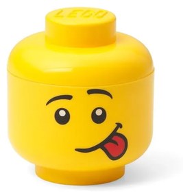 Cutie de depozitare în formă de figurină LEGO® silly, 10,5 x 10,6 x 12 cm