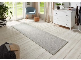 Covor tip traversă BT Carpet Nature, 80 x 250 cm, gri