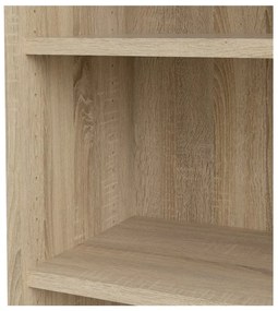 Bibliotecă modulară cu aspect de lemn de stejar 89x189 cm Prima – Tvilum
