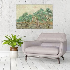 Tablou - Vincent van Gogh, The Olive Orchard, reproducere (90x60 cm)