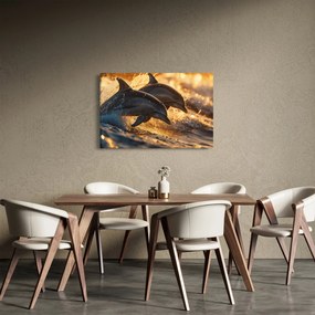 Tablou - Delfinii (90x60 cm)