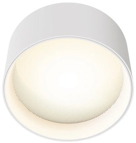 Spot LED aplicat design tehnic Vega D-14cm alb