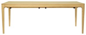 Masă de dining extensibilă din lemn masiv de stejar 90x200 cm Heart'n'Soul – UMAGE