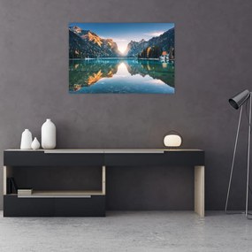 Tablou - Lacul montan (90x60 cm)