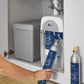 Grohe Blue Home Robinet de bucatarie cu sistem de filtrare, racire si acidulare, pipa C, cupru mat (brushed warm sunset)