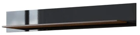Raft Kassie Typ 01 (negru lucios + nuc columbia). 1108359