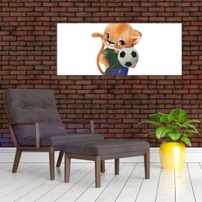 Tablou - Animăluț în acuarelă N⁰4 (120x50 cm)
