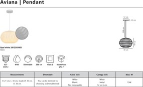 Pendul design modern Aviana D-30cm