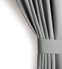 Draperie gri termoizolantă/dimout (semi-opacă) 140x270 cm Kierra – Restilo