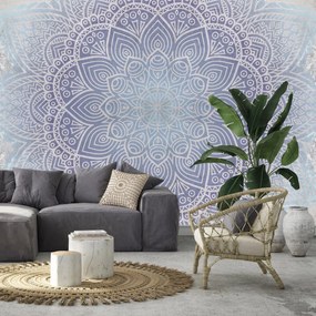 Fototapet - Mandala din beton (147x102 cm)