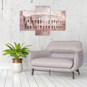 Tablou - Carte poștală de epocă a orașului N⁰2 (90x60 cm)