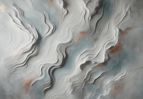 Fototapet - Perete cu valuri 3D (147x102 cm)