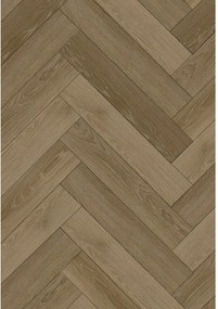 Mexen Yosemite  panouri vinilice model chevron 635 x 127 mm SPC 6,5 mm, bază IPEX 1,5 mm, 4 V-Fuga, Stejar