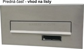 S5 cutie poștală pentru zidire