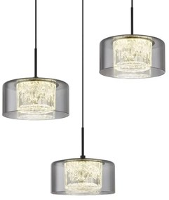 Lustră LED pe cablu Globo 15634-3 FOGSY 3xLED/8W/230V