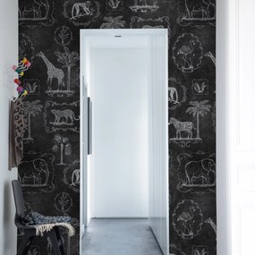 Fototapet, Animal Party, Blackboard, Rebel Walls